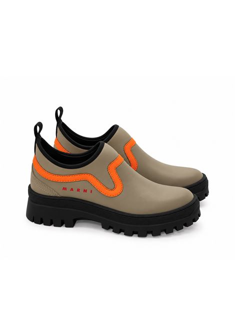 Sneakers con logo MARNI KIDS | 838161